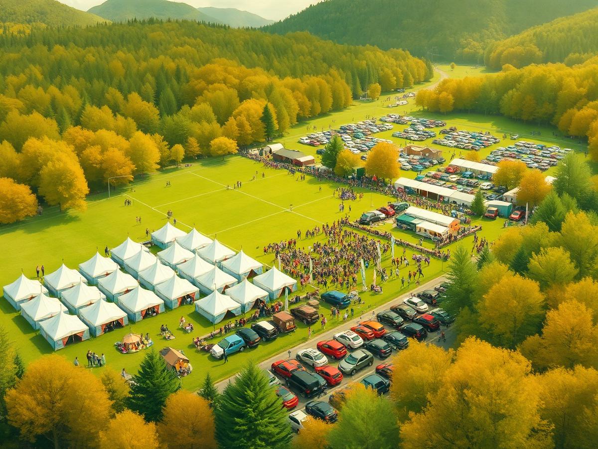 Vintage festival photo